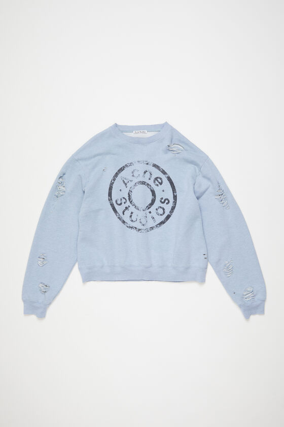 (image for) Timeless Sweater logo print distressed